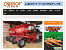 Tablet Screenshot of carrotcountry.com